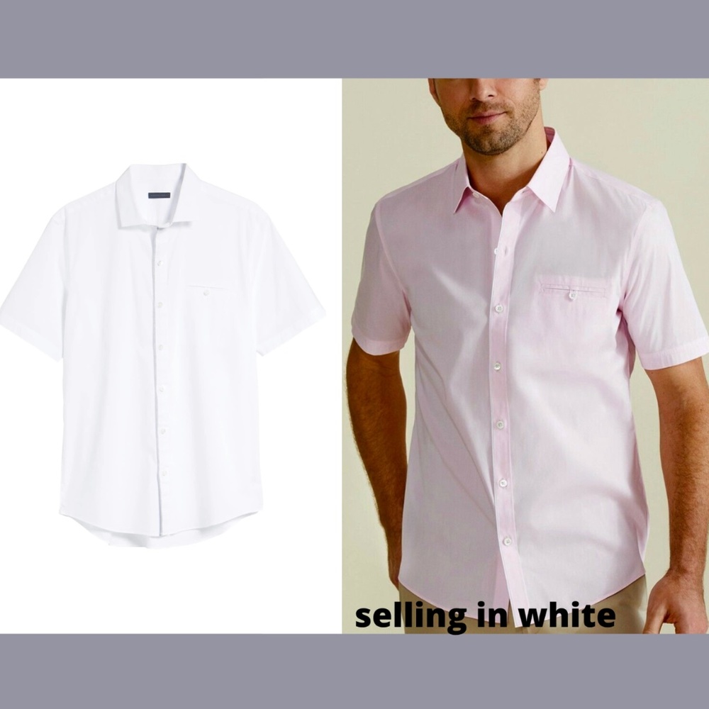 NWD ZACHARY PRELL [ XL ] Baumann Regular Fit Button Down‎ Shirt White